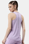 Enamor Snug Fitted Tank - Soft Lilac Mel Act Reflective — thumbnail 2